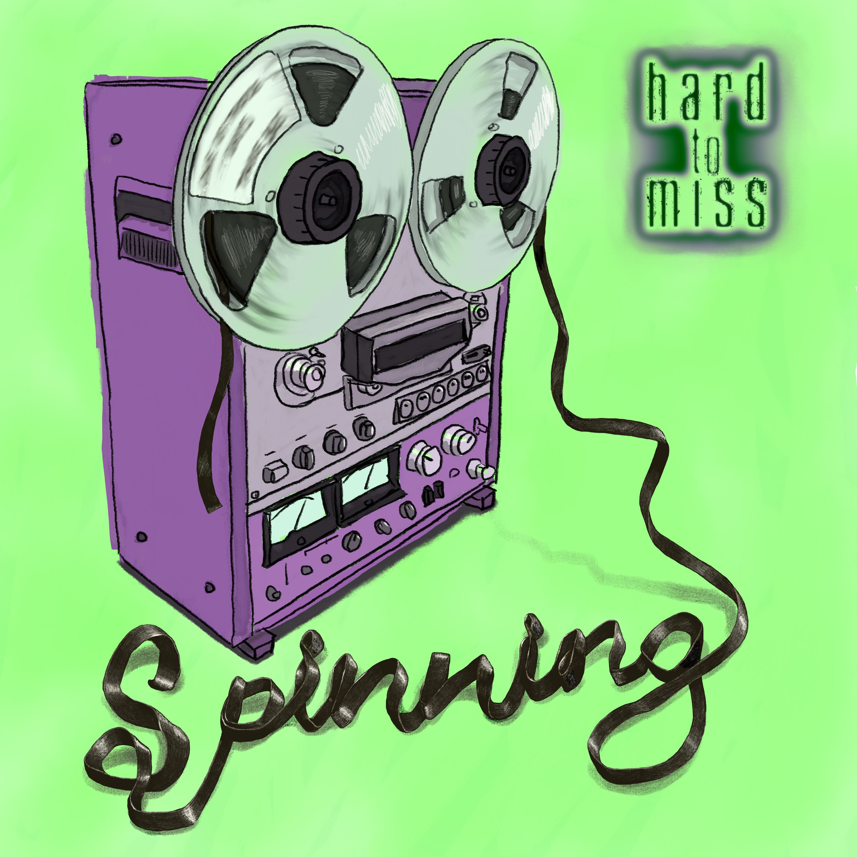 Spinning artwork